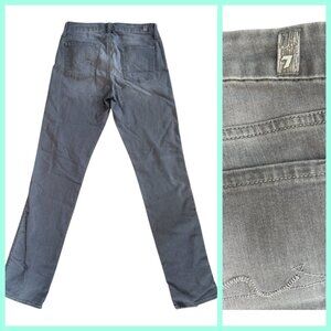 7 for all Mankind 'karah' straight leg ash denim Size 29